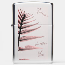 Monogram Elegant Script-Liebe Sie fern Branch
