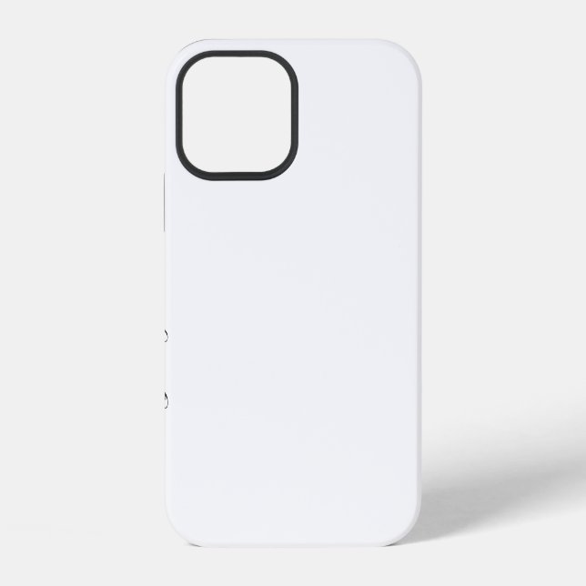 Monogram Eleganto Modern Template Typografy Name iPhone Hülle (Rückseite)