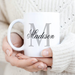Monogram erstellen Ihres Individuellen Namens Kaffeetasse