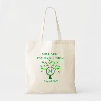 Monogram Family Wiedersehen Family Tree Tragetasche