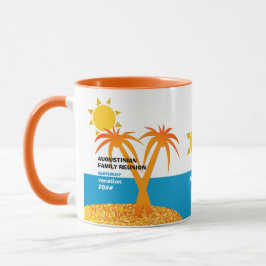 Monogram Family Wiedersehen Summer Vacation Tasse