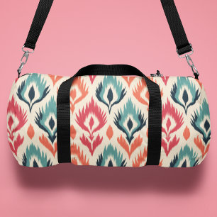 Monogram farbiges Tribal-Abstraktes Muster Duffle Bag