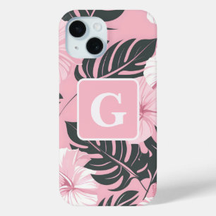 Monogram-Fleecedecke aus tropischem Hibiskus Case-Mate iPhone Hülle