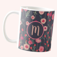 Monogram Floral Dark