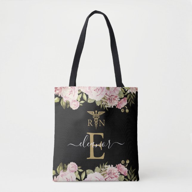 Monogram floral Registered Nurered Abschluss T (Vorderseite)