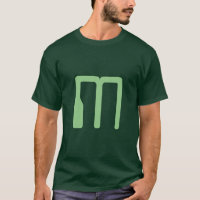 Monogram Forest Green Fügen Sie Ihren Namen zuerst