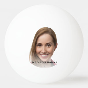 Monogram Foto Fun Fab Cool Pong Ball Tischtennisball