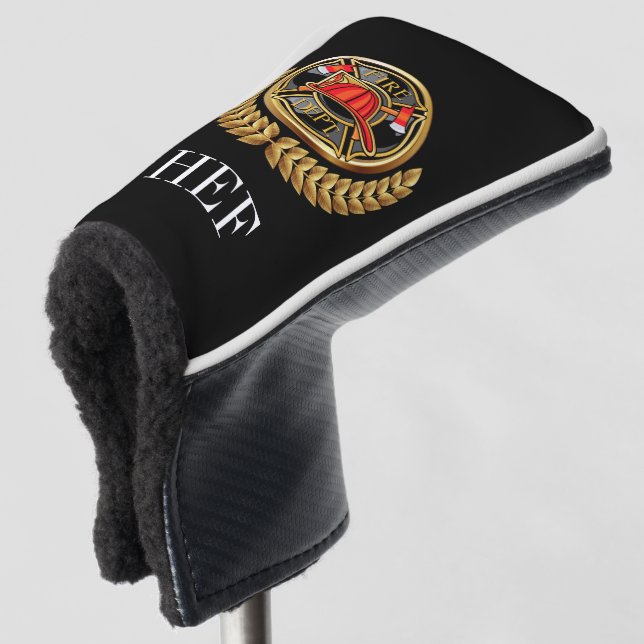Monogram für die Abteilung für das Golffeuer Golf Headcover (3/4 Vorderseite)