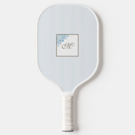 Monogram für die Blue Strip-Lilie Pickleball Schläger