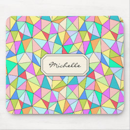 Monogram Geomerful Bright Mousepad