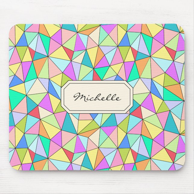 Monogram Geomerful Bright Mousepad (Vorne)