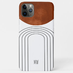 Monogram Geometric Mid Century Modern Style Case-Mate iPhone Hülle