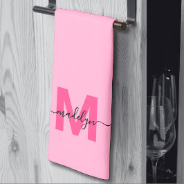 Monogram Geschirrtuch