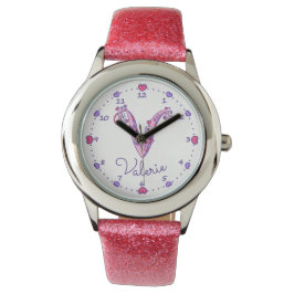 Monogram girls letter V art Valerie name watch wat Armbanduhr