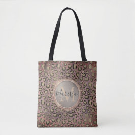Monogram Glittery Chic Leopard