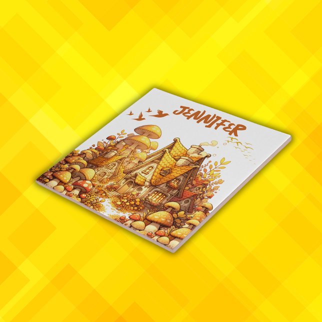 Monogram Golden Hütte Core | Fliese (Von Creator hochgeladen)