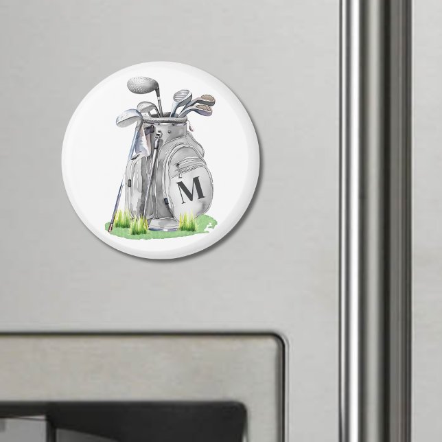 Monogram Golf Bag Magnet (Monogram Golf Bag magnet)