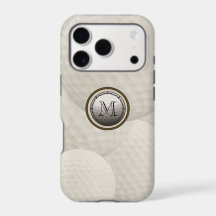 Monogram Golf Ball iPhone Case