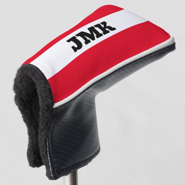 Monogram Golf Blade Putter Cover Headcover (3/4 Vorderseite)