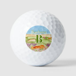 Monogram  Golf Course by the Beach  Golfball
