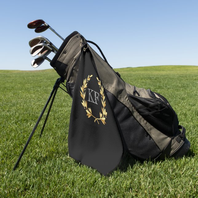 Monogram Golf Handtuch (Gras)