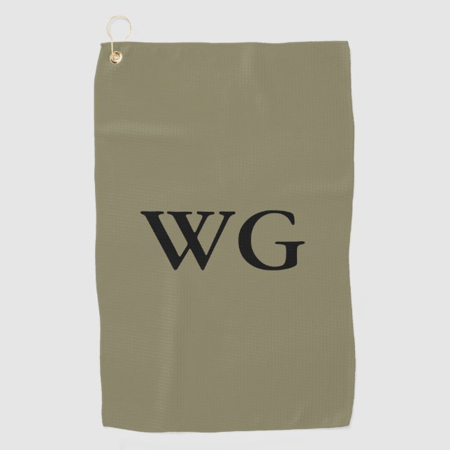 Monogram Golf Towel - HAMbyWG Golfhandtuch (Vorderseite)