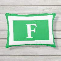 Monogram Green Initial Summer