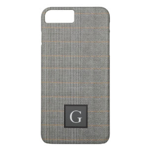 Monogram gry Tweed Trauzeuge Bestman Wedding Gift Case-Mate iPhone Hülle