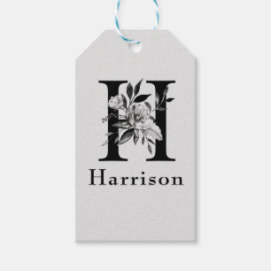 Monogram H Custom Geschenkanhänger