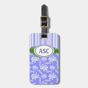 Monogram Hawaiian Blume Beach Gepäck Gepäckanhänger
