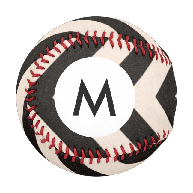 Monogram Hazard Stripes Baseball (Vorderseite Links)