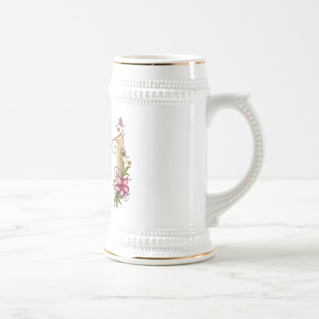 Monogram I Gift Tasse (Rechts)