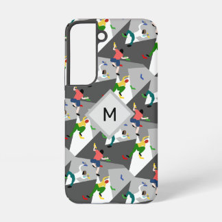 Monogram Indoor-Kletteranlage Samsung Galaxy Hülle