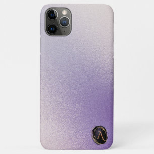 *~* Monogram Iridestin Pastel Lavendel Gradient Case-Mate iPhone Hülle