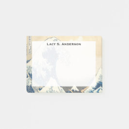 Monogram Katsushika Hokusai, Great Wave Kanagawa Post-it Klebezettel