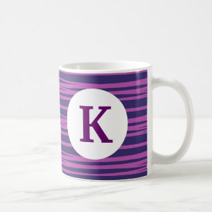 Monogram, kundenspezifisch bedruckte Kaffee-Tasse  Kaffeetasse