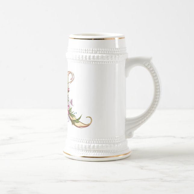 Monogram L Gift Tasse (Rechts)