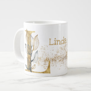 Monogram "L" Jumbo Tasse Suppe Eiscreme