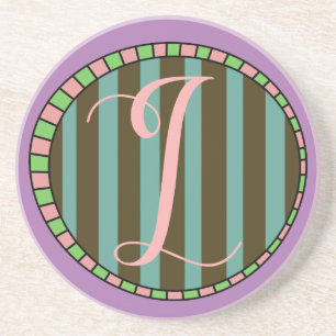 Monogram L Sandstone Untersetzer