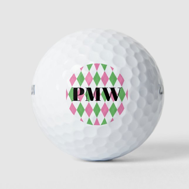 Monogram Ladies League Golf Ball (Vorderseite)