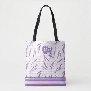 Monogram Lavendel Tote Bag