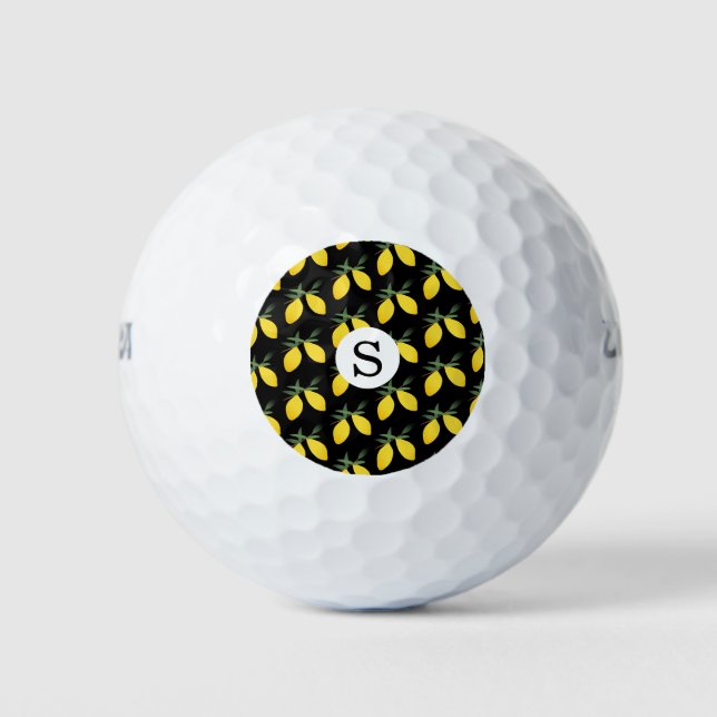 Monogram Lemon Golfball (Vorderseite)