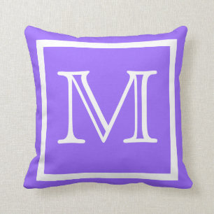 MONOGRAM Lila Kissen in kräftigen Farben