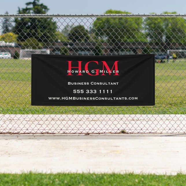 Monogram-Logo Banner (Insitu)