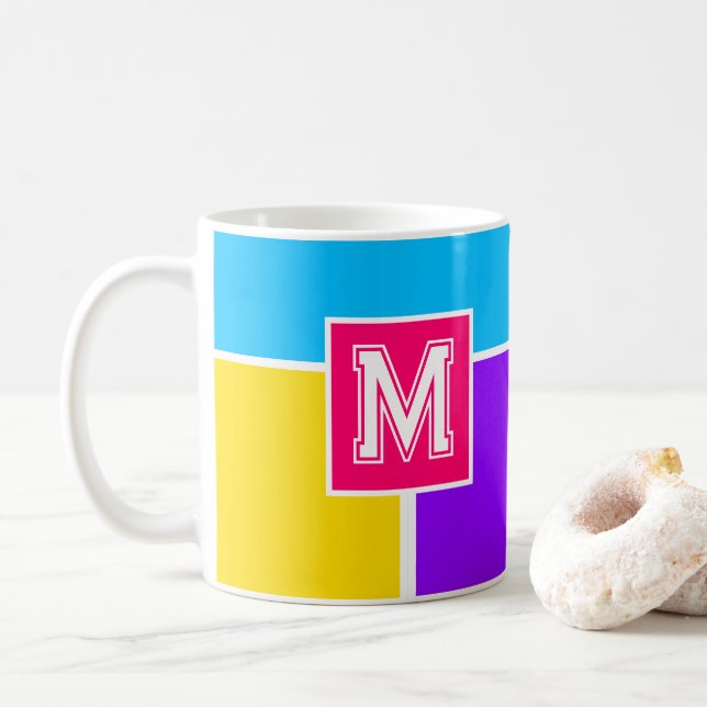 Monogram Luxe Kaffeetasse (Mit Donut)