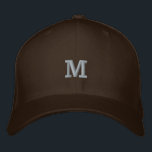 Monogram M Initial Letter Flexfit Wool Bestickte Baseballkappe<br><div class="desc">Monogram M Initial Letter Flexfit Wool bestickt Baseball Cap, Größe der FlexFitWool Cap ist S/M, 6 3/4" - 7 1/4" und Sie können den Text bearbeiten. Die Basis Flexfit Wool Cap ist ein beliebter Typ von Baseballkappe, bekannt für seine komfortable Passform und das klassische Design. Eines der herausragenden Merkmale dieser...</div>