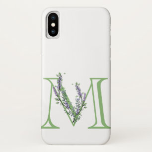 Monogram M Lavendel Eucalyptus Case-Mate iPhone Hülle
