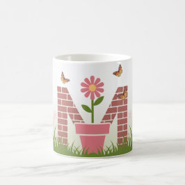 Monogram M Spring Garden Tasse