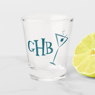 Monogram Martini Schnapsglas