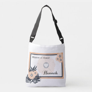 Monogram Matron of Honour Wedding Crossbody Tasche